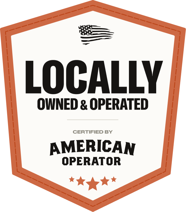 Locally Owned American Business Badge